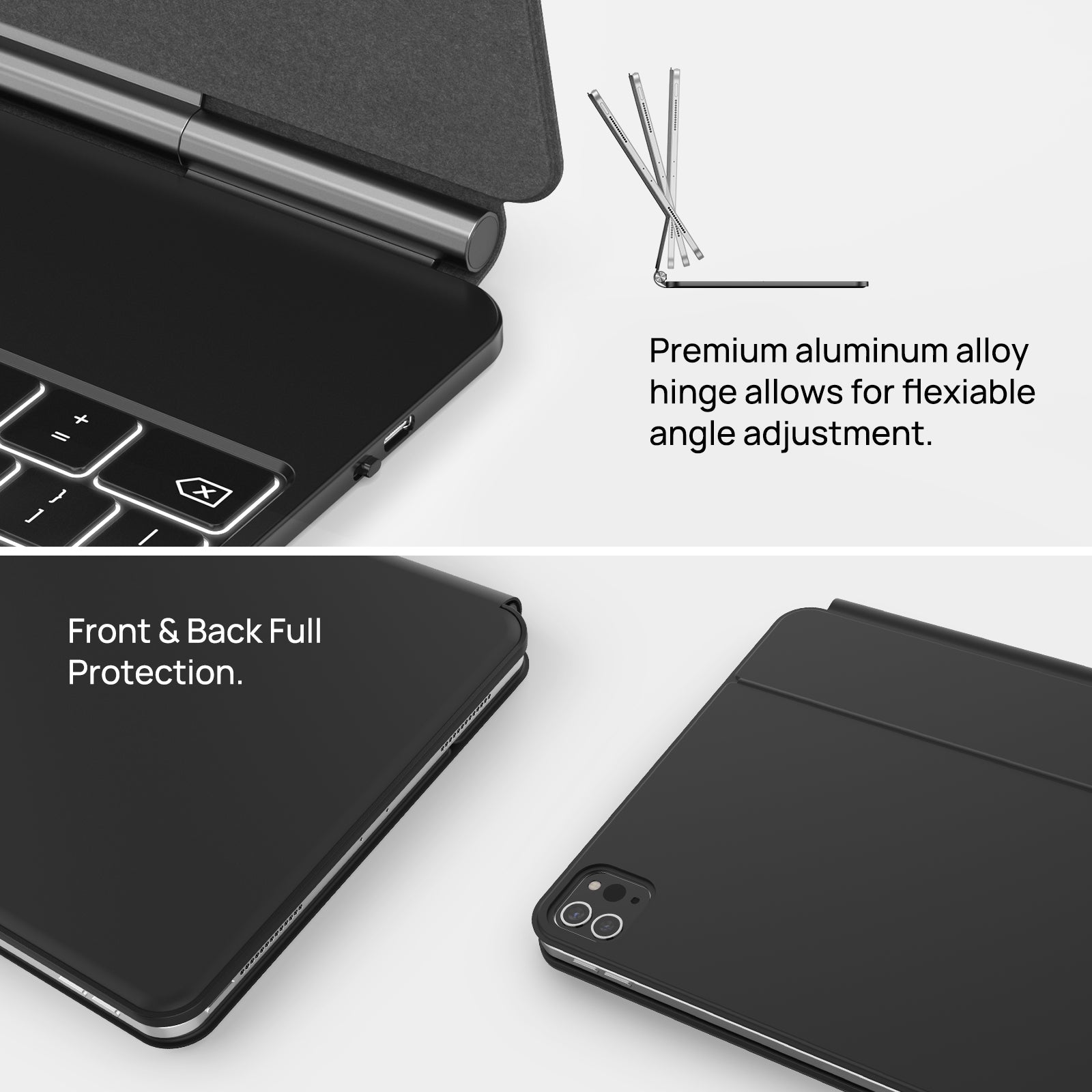 full protection ipad case with keyboard