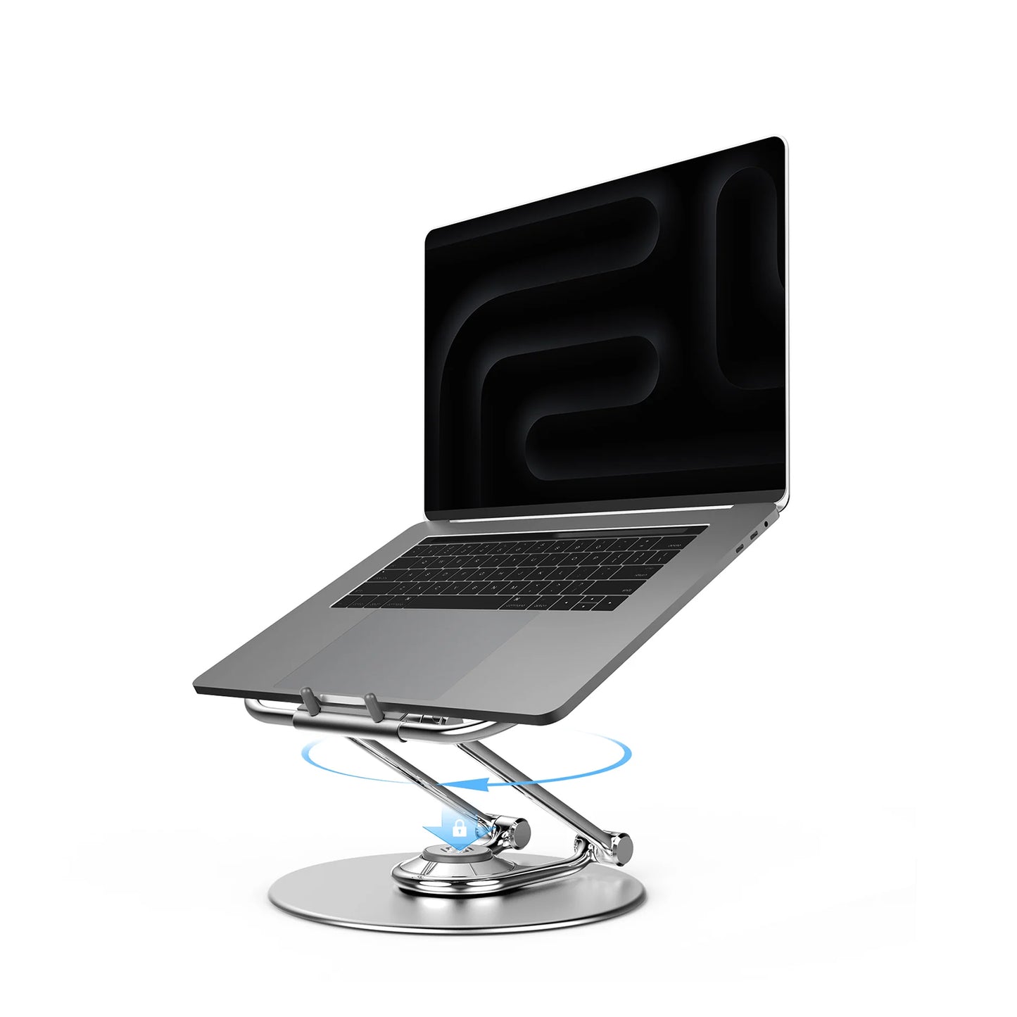 SODI Adjustable Laptop Stand with 360 Rotating Base