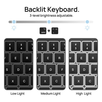 SODI Magnetische schwebende Tastaturhülle für iPad Pro 12,9 Zoll