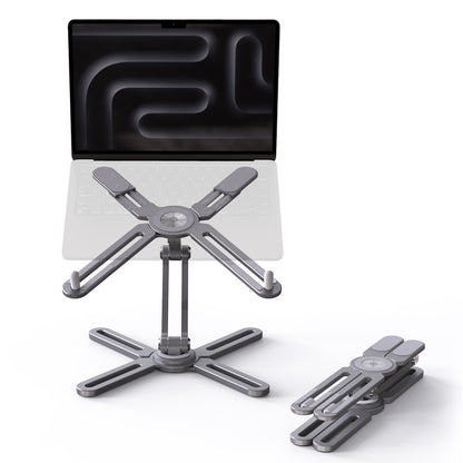 SODI Computer Stand with 360° Rotating Foldable