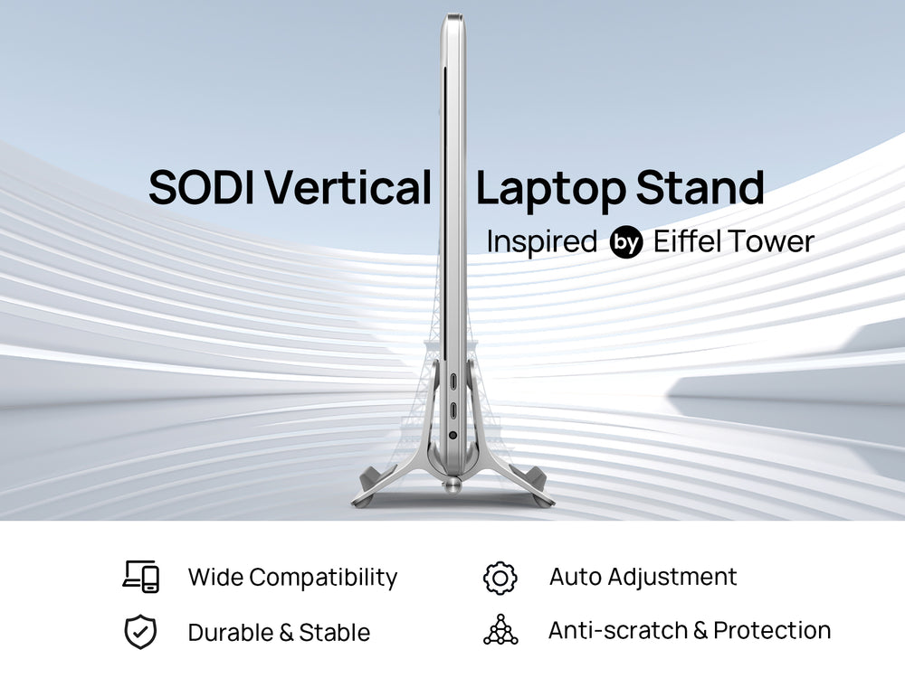 SODI vertical laptop stand