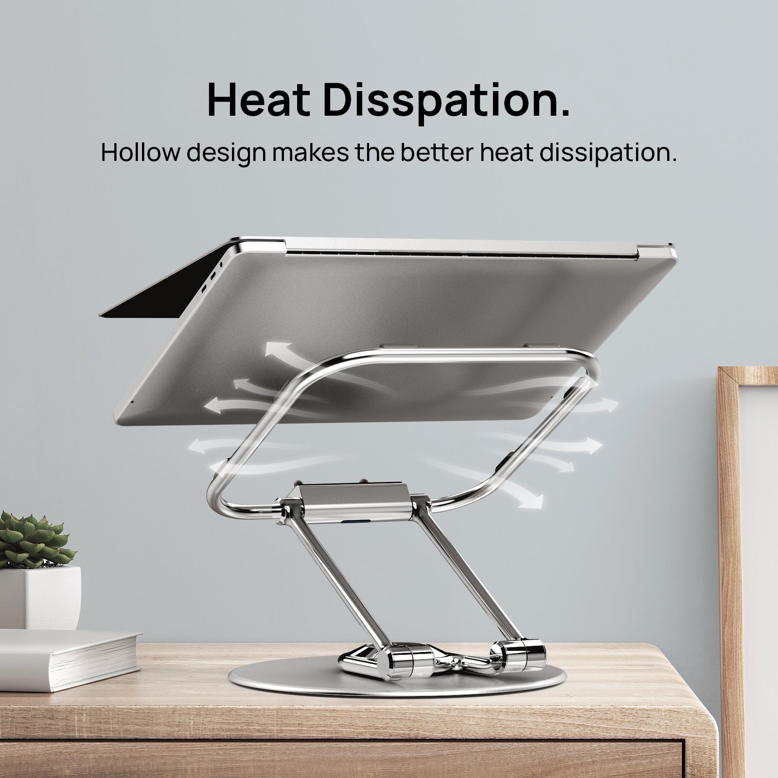 adjustable laptop stands for heat disspation