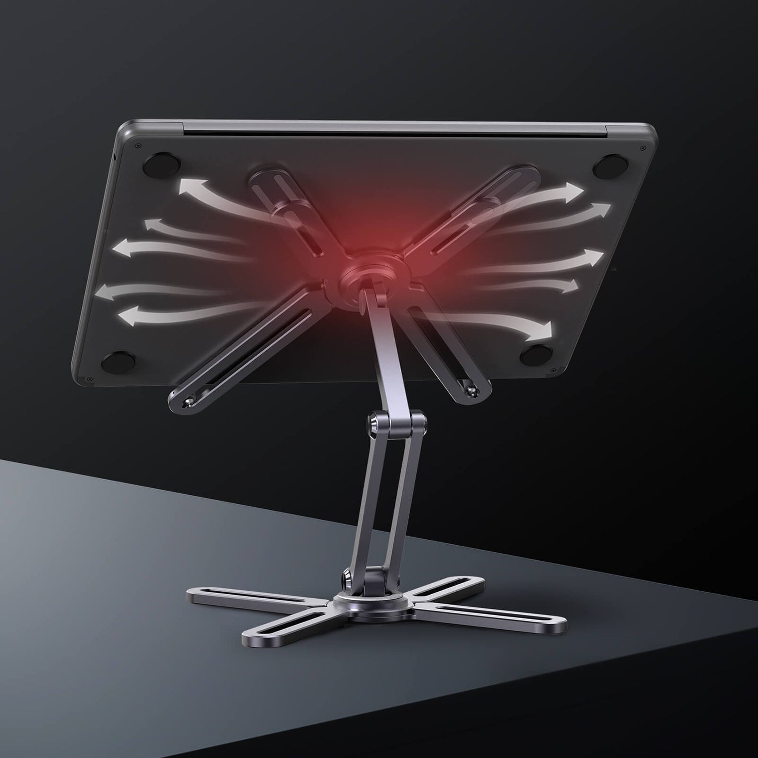 aluminum laptop stand